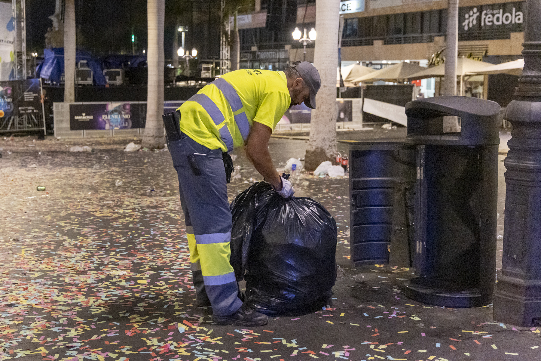 Dispositivo de limpieza durante Plenilunio