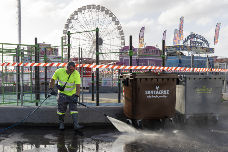 Limpieza Carnaval Santa Cruz de Tenerife